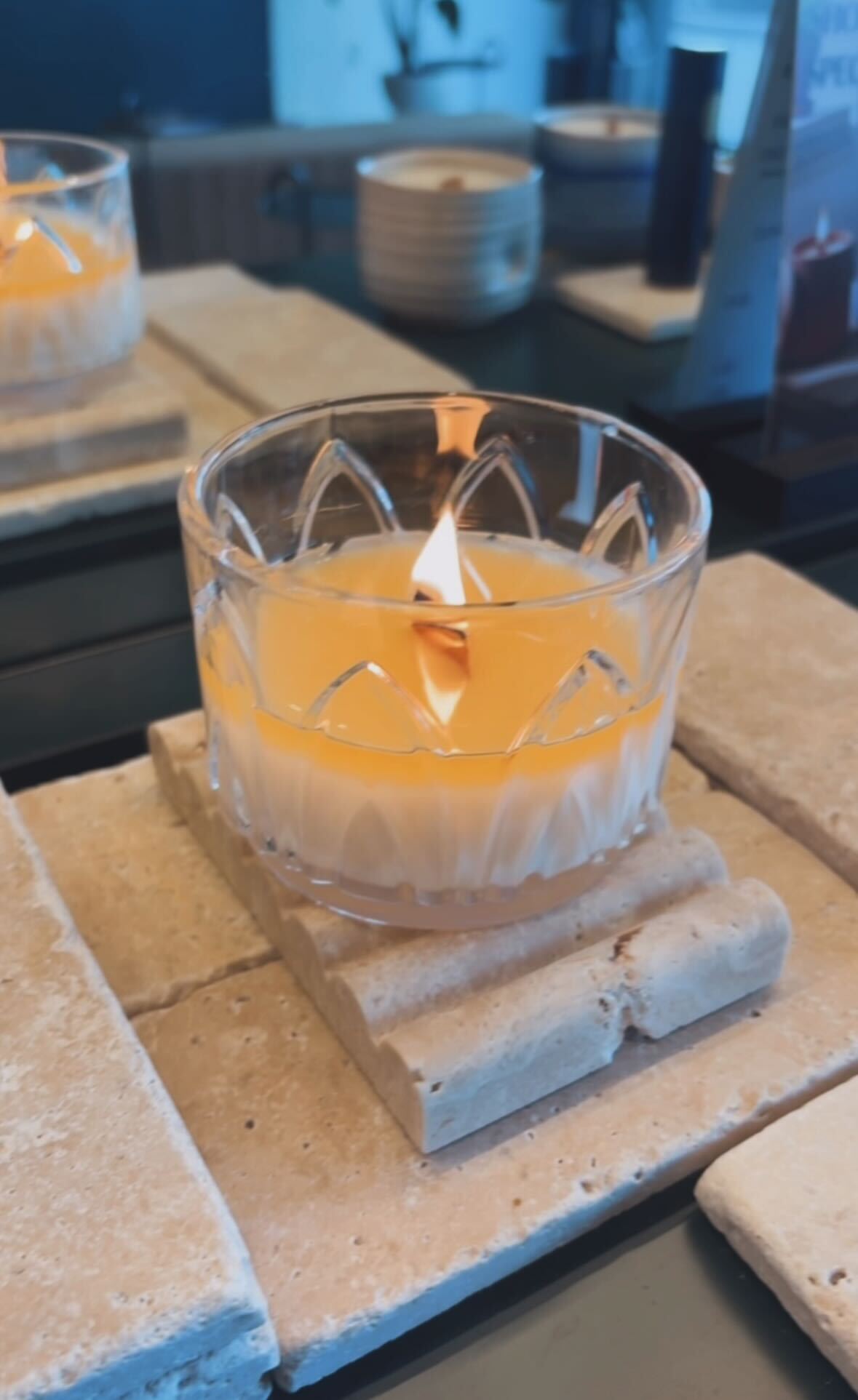 HANDMADE CONCRETE CANDLE